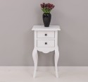 Consola mica, picioare curbate, 2 sertare de la Rustic Butique PS189 - Culoare_P004 - VOPSIT