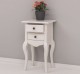 Consola mica, picioare curbate, 2 sertare de la Rustic Butique PS189 - Culoare_P015 - VOPSIT
