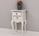 Consola mica, picioare curbate, 2 sertare de la Rustic Butique PS189 - Culoare_P015 - VOPSIT