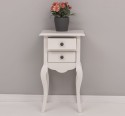 Consola mica, picioare curbate, 2 sertare de la Rustic Butique PS189 - Culoare_P015 - VOPSIT