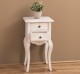Consola mica, picioare curbate, 2 sertare de la Rustic Butique PS189 - Culoare_P080 - PERIAT ADANC