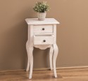 Consola mica, picioare curbate, 2 sertare de la Rustic Butique PS189 - Culoare_P080 - PERIAT ADANC