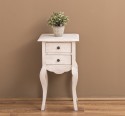 Consola mica, picioare curbate, 2 sertare de la Rustic Butique PS189 - Culoare_P080 - PERIAT ADANC