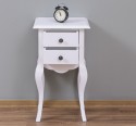 Consola mica, picioare curbate, 2 sertare de la Rustic Butique PS189 - Culoare_P030++P004A - 2 STRATURI DE CULORI ANTICHIZAT