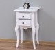 Consola mica, picioare curbate, 2 sertare de la Rustic Butique PS189 - Culoare_P030++P004A - 2 STRATURI DE CULORI ANTICHIZAT