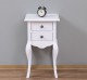 Consola mica, picioare curbate, 2 sertare de la Rustic Butique PS189 - Culoare_P030++P004A - 2 STRATURI DE CULORI ANTICHIZAT