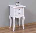 Consola mica, picioare curbate, 2 sertare de la Rustic Butique PS189 - Culoare_P030++P004A - 2 STRATURI DE CULORI ANTICHIZAT