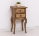 Consola mica, picioare curbate, 2 sertare de la Rustic Butique PS189 - Culoare_P001 - CERUIT