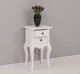 Consola mica, picioare curbate, 2 sertare de la Rustic Butique PS189 - Culoare_P004 - VOPSIT