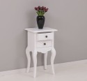 Consola mica, picioare curbate, 2 sertare de la Rustic Butique PS189 - Culoare_P004 - VOPSIT
