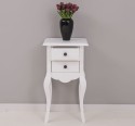 Consola mica, picioare curbate, 2 sertare de la Rustic Butique PS189 - Culoare_P004 - VOPSIT
