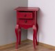 Consola mica, picioare curbate, 2 sertare de la Rustic Butique PS189 - Culoare_P047A - VOPSIT ANTICHIZAT