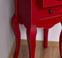Consola mica, picioare curbate, 2 sertare de la Rustic Butique PS189 - Culoare_P047A - VOPSIT ANTICHIZAT