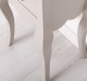 Consola mica, picioare curbate, 2 sertare de la Rustic Butique PS189 - Culoare Top_P001 - Culoare Corp_P013A - DUBLU COLOR