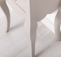 Consola mica, picioare curbate, 2 sertare de la Rustic Butique PS189 - Culoare Top_P001 - Culoare Corp_P013A - DUBLU COLOR