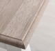 Masa dining cu picioare curbate 210x90x78cm, blat stejar de la Rustic Butique PS383 - Culoare Top_P067 - Culoare Corp_P004 - DUBLU COLOR