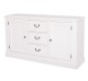 Bufet cu 2 usi, 3 sertare, BAS de la Rustic Butique PS370BAS - Culoare_P039 - VOPSIT