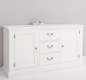 Bufet cu 2 usi, 3 sertare, BAS de la Rustic Butique PS370BAS - Culoare_P039 - VOPSIT