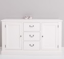 Bufet cu 2 usi, 3 sertare, BAS de la Rustic Butique PS370BAS - Culoare_P039 - VOPSIT