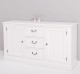 Bufet cu 2 usi, 3 sertare, BAS de la Rustic Butique PS370BAS - Culoare_P039 - VOPSIT