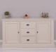 Bufet cu 2 usi, 3 sertare, BAS de la Rustic Butique PS370BAS - Culoare_P024 - VOPSIT