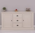 Bufet cu 2 usi, 3 sertare, BAS de la Rustic Butique PS370BAS - Culoare_P024 - VOPSIT