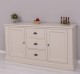 Bufet cu 2 usi, 3 sertare, BAS de la Rustic Butique PS370BAS - Culoare_P024 - VOPSIT