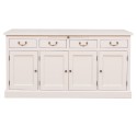Bufet cu 4 usi, 4 sertare, BAS de la Rustic Butique PS365BAS - P028++P024A - 2 STRATURI DE CULORI ANTICHIZAT