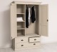 Dulap cu 2 usi si 3 sertare de la Rustic Butique PS127 - Culoare_P024A - VOPSIT ANTICHIZAT