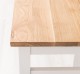 Scaun bar, blat stejar de la Rustic Butique PS190 - Culoare TopP061 - Culoare Corp_P004A - DUBLU COLOR