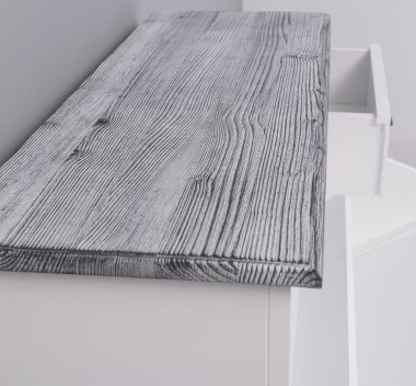 Dulap cu 2 usi si 2 sertare - Culoare Top_P072 - Culoare Corp_P004 - DUBLU COLOR de la Rustic Butique OUTPS358 - Culoare Top_P072 - Culoare Corp_P004 - DUBLU COLOR