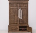 Cuier cu 2 usi stejar de la Rustic Butique OPS366 - Culoare_P064 - PERIAT ADANC