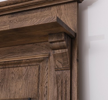 Cuier cu 2 usi stejar de la Rustic Butique OPS366 - Culoare_P064 - PERIAT ADANC