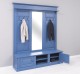 Cuier mare cu oglinda, 2 usi, spatiu deschis de la Rustic Butique PS626 - Culoare_P045 - VOPSIT