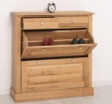 Dulap 2 usi si 2 sertare, stejar de la Rustic Butique OPS358 - Culoare_P061 - LACUIT