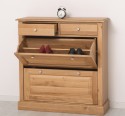 Dulap 2 usi si 2 sertare, stejar de la Rustic Butique OPS358 - Culoare_P061 - LACUIT