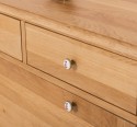 Dulap 2 usi si 2 sertare, stejar de la Rustic Butique OPS358 - Culoare_P061 - LACUIT
