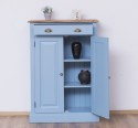 Dulap cu 2 usi si 1 sertar, blat stejar de la Rustic Butique PS422 - Culoare Top_P089 - Culoare Corp_P053 - DUBLU COLOR