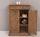 Dulap cu 2 usi si 1 sertar, blat stejar de la Rustic Butique PS422 - Culoare_P001 - CERUIT