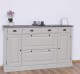 Comoda hol cu 2+2 usi, 4 sertare, blat stejar de la Rustic Butique PS472 - Culoare Top_P065 - Culoare Corp_P076 - DUBLU COLOR
