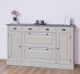 Comoda hol cu 2+2 usi, 4 sertare, blat stejar de la Rustic Butique PS472 - Culoare Top_P065 - Culoare Corp_P076 - DUBLU COLOR