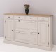 Comoda hol cu 2+2 usi, 4 sertare, blat stejar de la Rustic Butique PS472 - Culoare Top_P089 - Culoare Corp_P028++P024A - TRIPLU COLOR