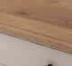 Comoda hol cu 2+2 usi, 4 sertare, blat stejar de la Rustic Butique PS472 - Culoare Top_P089 - Culoare Corp_P028++P024A - TRIPLU COLOR