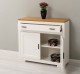 Comoda cu 2 usi si 1 sertar Pure, sertar pe sina metalica de la Rustic Butique PS637 - Culoare Top_P082 - Culoare Corp_P039 - DUBLU COLOR
