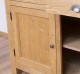 Dulap bucatarie cu 2 usi, 2 sertare, blat stejar de la Rustic Butique PS373 - Culoare Top_P089 - Culoare Corp_P002 - DUBLU COLOR