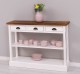 Consola cu 3 sertare si 1 polita de la Rustic Butique PS513 - Culoare Top_P064 - Culoare Corp_P030++P039A - TRIPLU COLOR
