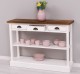 Consola cu 3 sertare si 1 polita de la Rustic Butique PS513 - Culoare Top_P064 - Culoare Corp_P030++P039A - TRIPLU COLOR