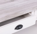 Consola cu 3 sertare si 1 polita de la Rustic Butique PS513 - Culoare Top_P067 - Culoare Corp_P015 - DUBLU COLOR
