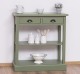 Consola cu 2 sertare, 1 polita de la Rustic Butique PS514 - Culoare_P038 - VOPSIT