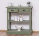 Consola cu 2 sertare, 1 polita de la Rustic Butique PS514 - Culoare_P038 - VOPSIT